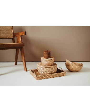 Tác ratanový Tani 6 x 47 x 31 cm
