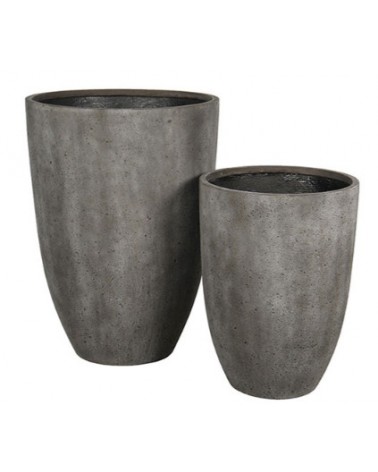 Květináč Koko Rustic Grey 52 x 52 x 72 cm