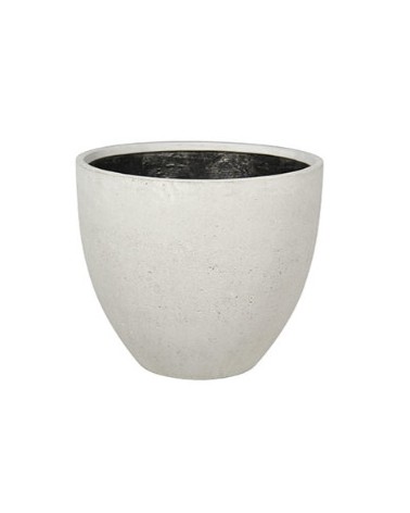 Květináč Koko Low Antique White 50 x 50 x 44 cm