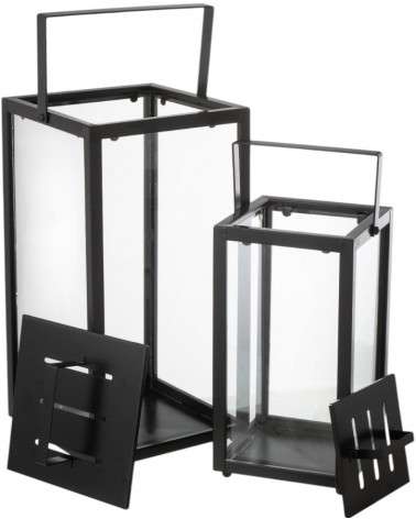 Lucerna Alo Iron kov /sklo 33 cm