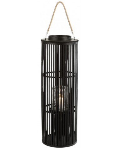Lucerna bambusová černá 80 cm
