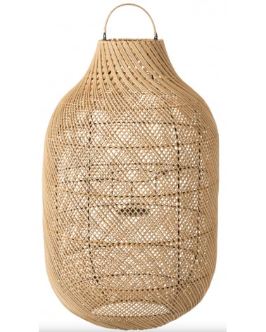 Lucerna ratanová natural 80 cm