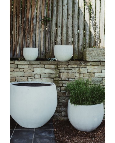 Květináč Oman Antique White 53 x 53 x 45 cm
