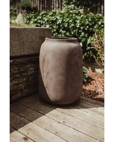 Květináč Wabi Brown 45,5 x 45, 5 x 63 cm