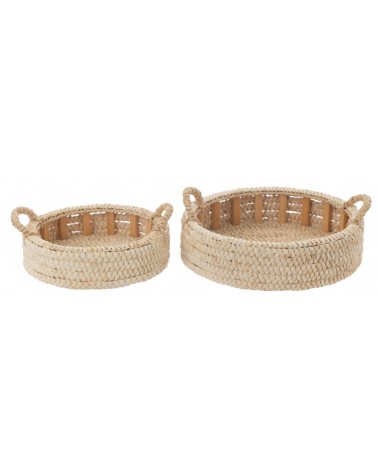 Tác z kukuřičných slupek 38 cm