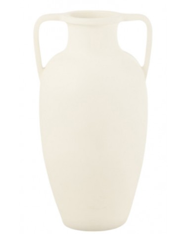 Váza keramika bílý mat 66 cm