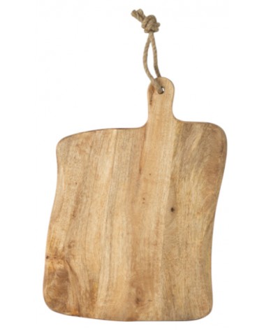 Prkénko na krájení čtvercové z organického dřeva 41,5 cm