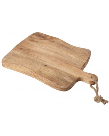 Prkénko na krájení čtvercové z organického dřeva 41,5 cm