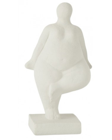 Figurka Venuše ruce podél těla bílá 27,5 cm