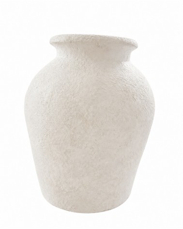 Váza keramická Dahlia 30 x 25 cm béžová