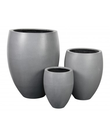 Květináč José Grey 48,5 x 48,5 x 61,5 cm