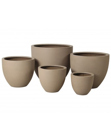 Květináč Ester Taupe 60 x 60 x 52 cm