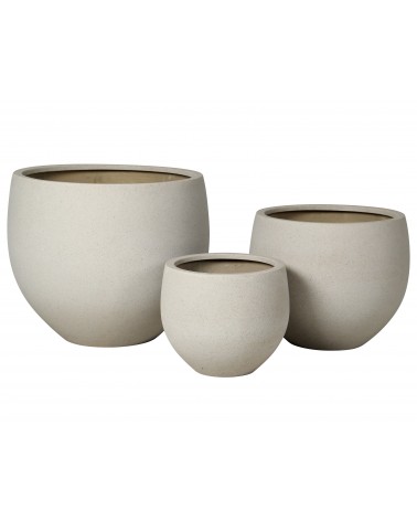 Květináč Oman Beige 40 x 40 x 33,5 cm