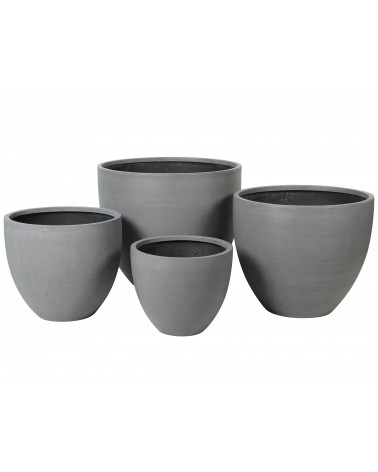 Květináč Koko Grey Low 69,5 x 60,5 cm