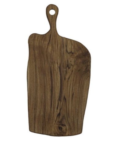 Prkénko servírovací z teakového dřeva 40 x 20 cm